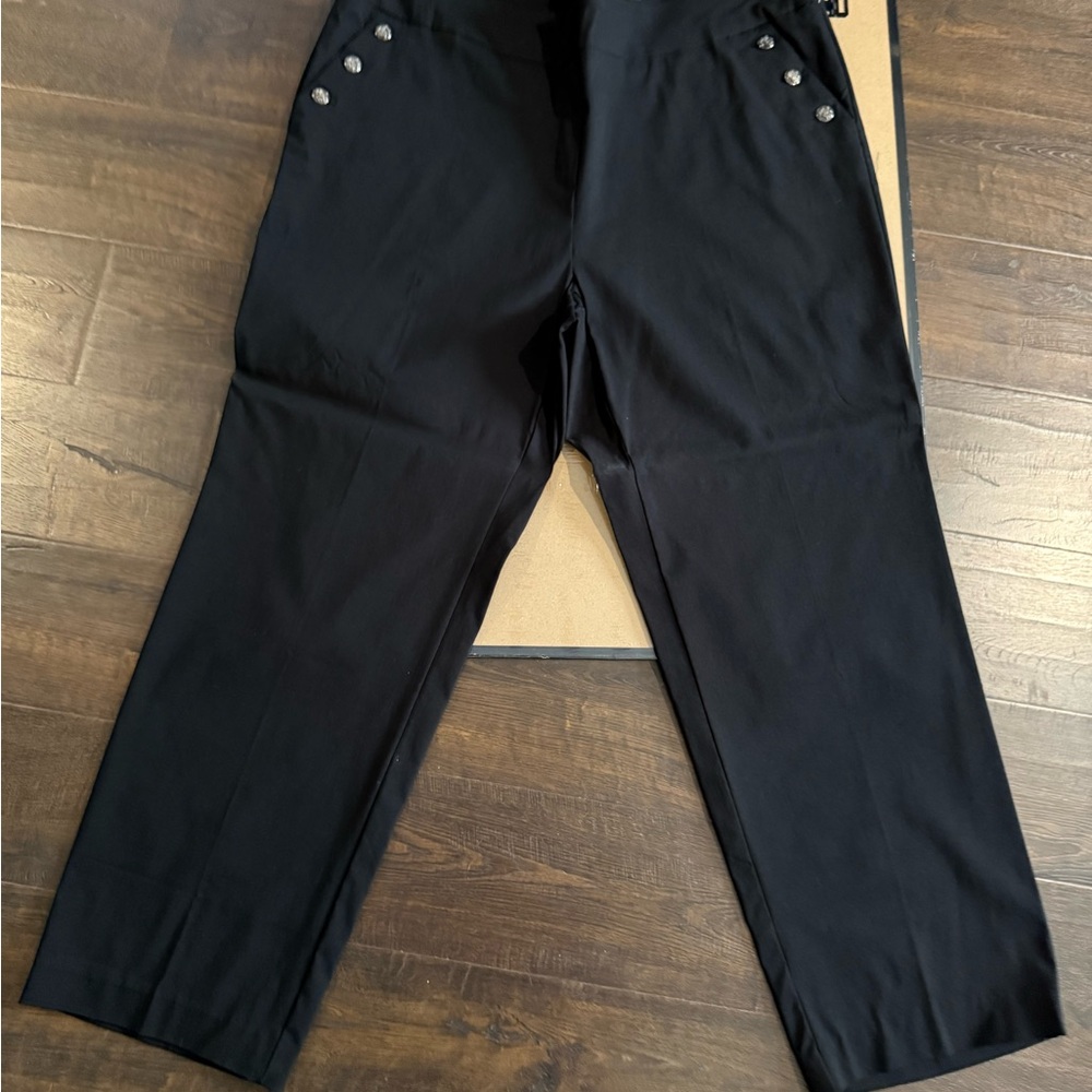 Roz & Ali Black Dress Pants Women’s Plus 22W NWT – Dressbarn